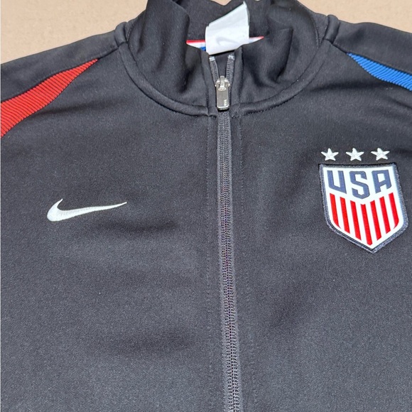 Nike Team USA Soccer Dri Fit Black Jacket - Picture 3 of 6
